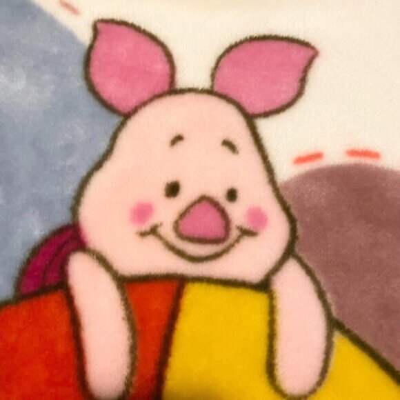 Disney Baby Winnie the Pooh Eeyore Piglet Baby Fleece Blanket 42 x 29 Inch - Picture 4 of 16